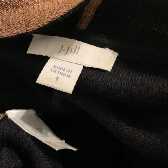 J‎ Jill Brown Duster Cardigan Sweater Open Front size S - Picture 4 of 11